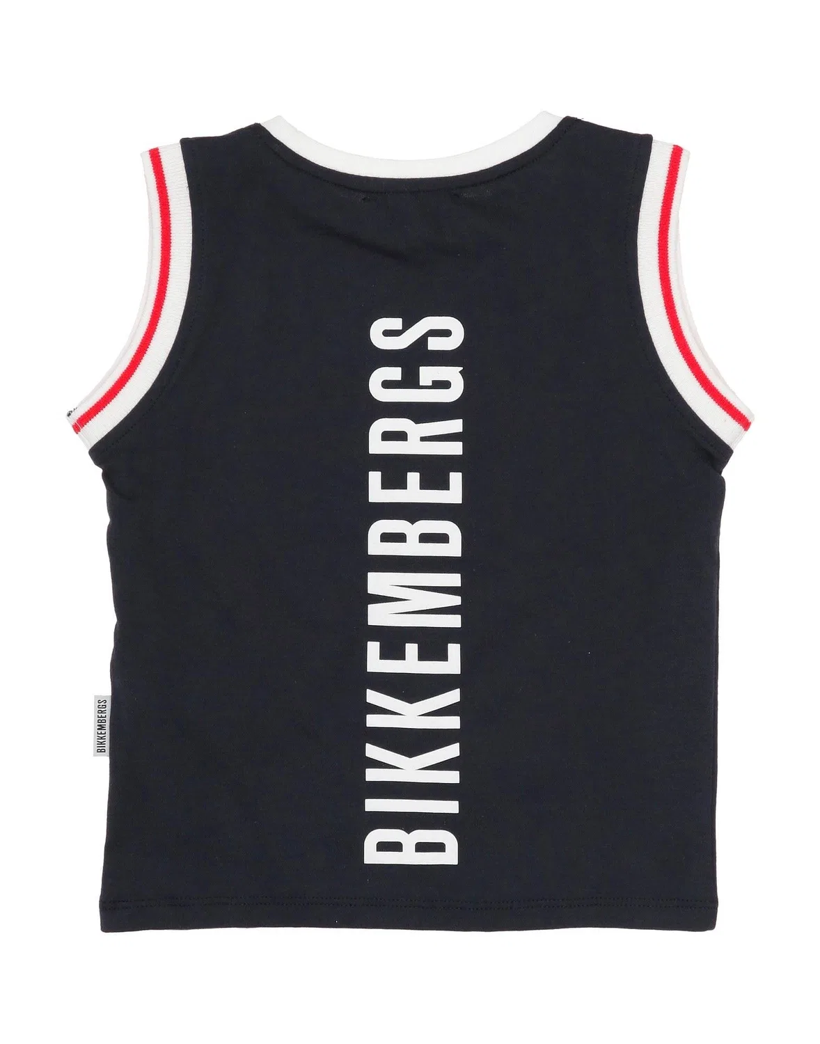 Детское джерси для мальчиков с принтом Bikkembergs, темно-синий — фото 2