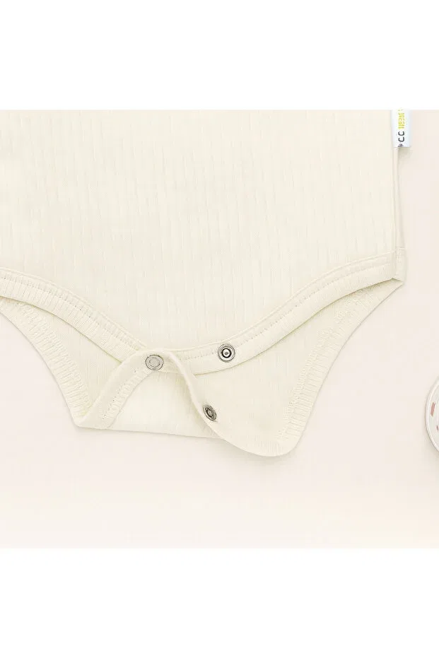Детское боди без рукавов Kiddy Boo, White — фото 3