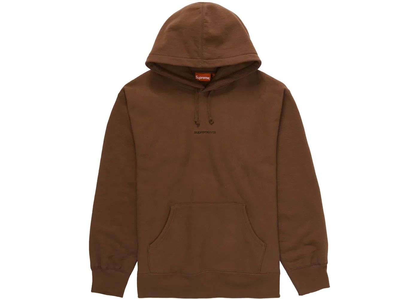 Мужской худи с капюшоном Supreme Number One, Dark Brown