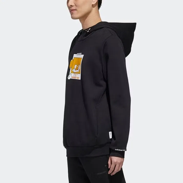 Пуловер с длинным рукавом Neo x Yellow Crossover Adidas, черный — фото 4