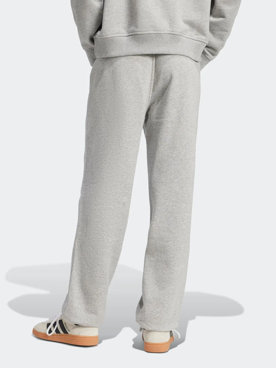 Джоггеры из флиса Essentials, adidas Originals, серый — фото 2