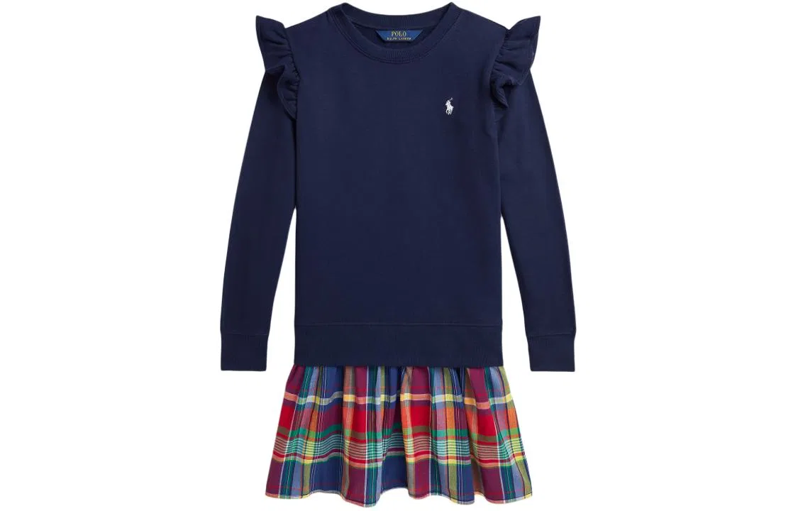 Детское платье с коротким рукавом Polo Ralph Lauren