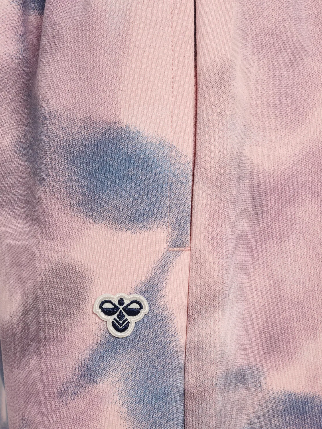 Детские спортивные штаны свободного кроя с принтом Hmljr Loose Hummel, Роза — фото 3