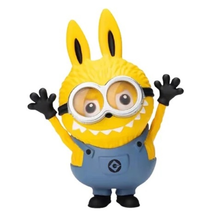 

Фигурка Pop Mart Labubu Х Minions, желтый/синий