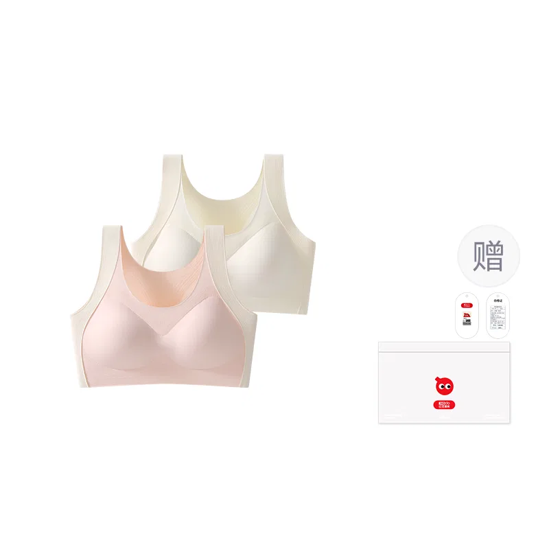 Детское бра для девочек с формирующим эффектом Red Bean, Цвет Milky White Pink