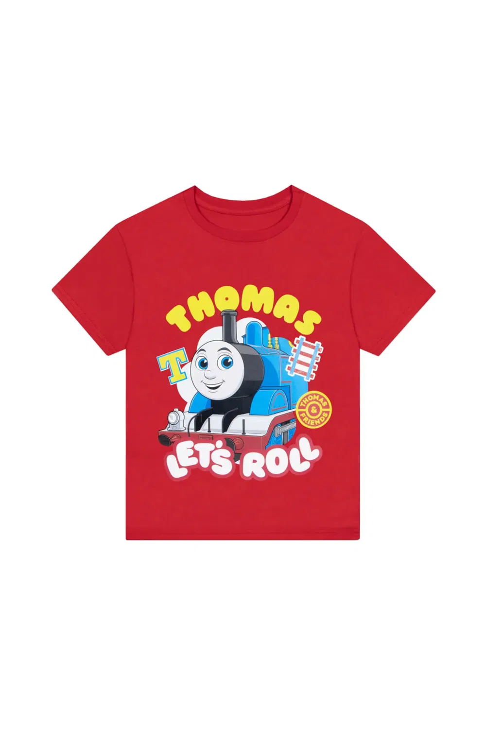 Детская футболка с принтом Thomas the Tank Engine Thomas & Friends, Red