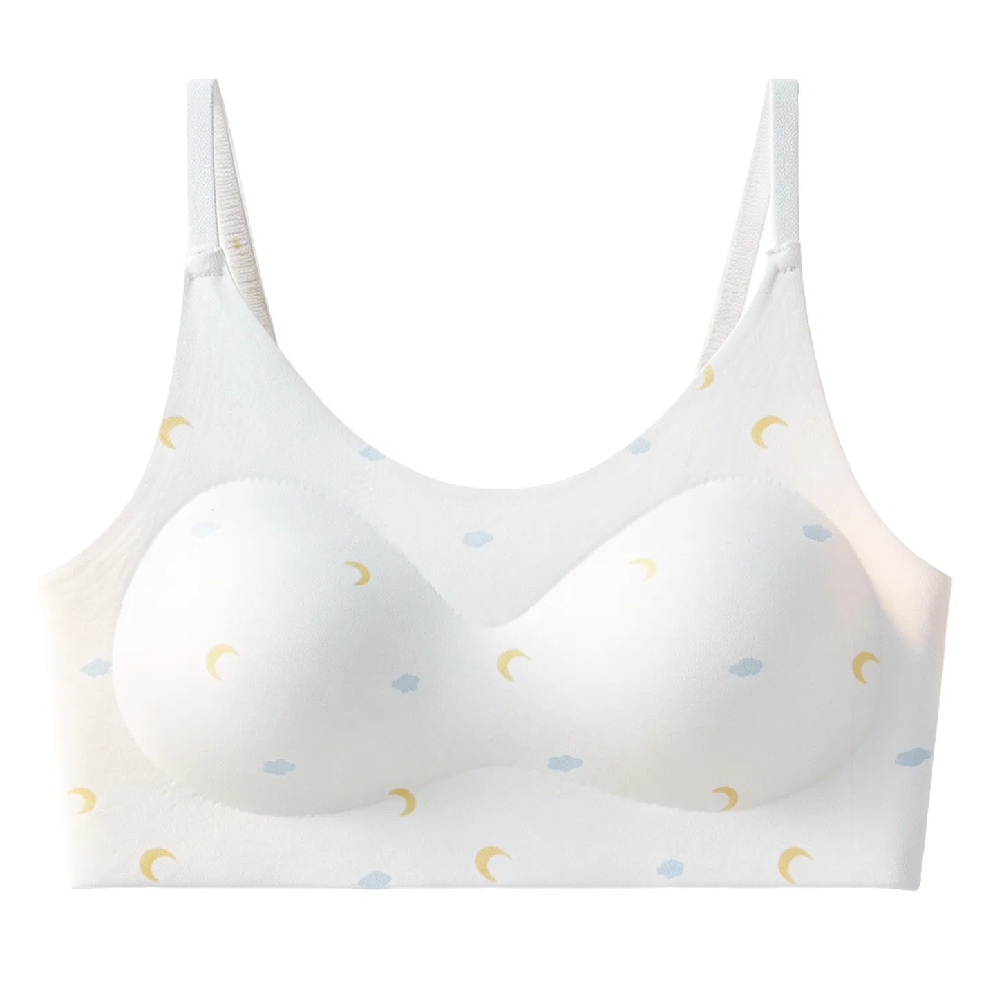 Детский бюстгальтер без бретелек с тонкой чашкой Red bean, Moonlight Print