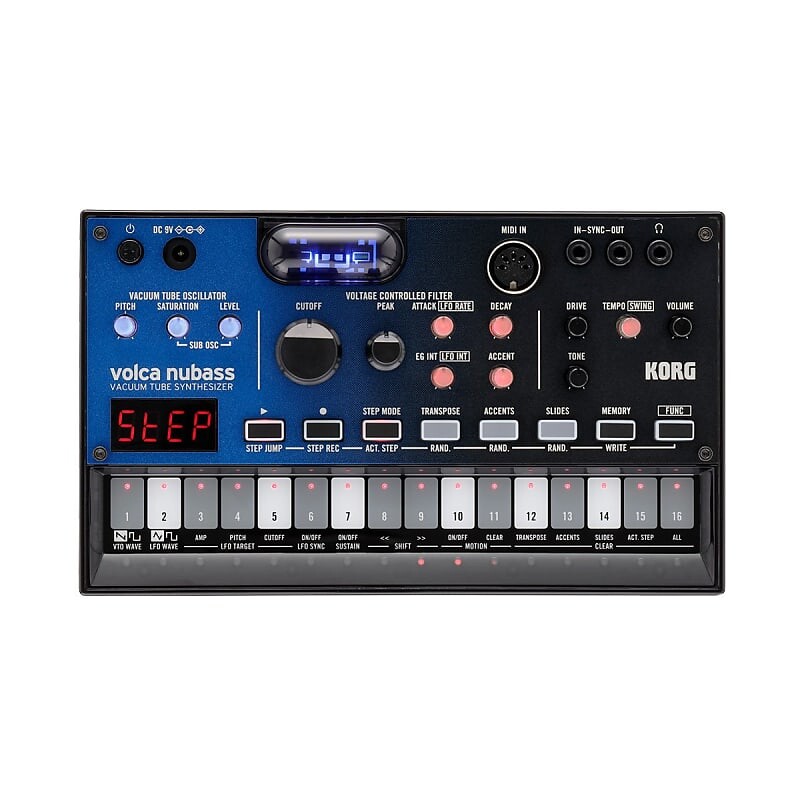

Korg Volca NuBass Ламповый бас-синтезатор