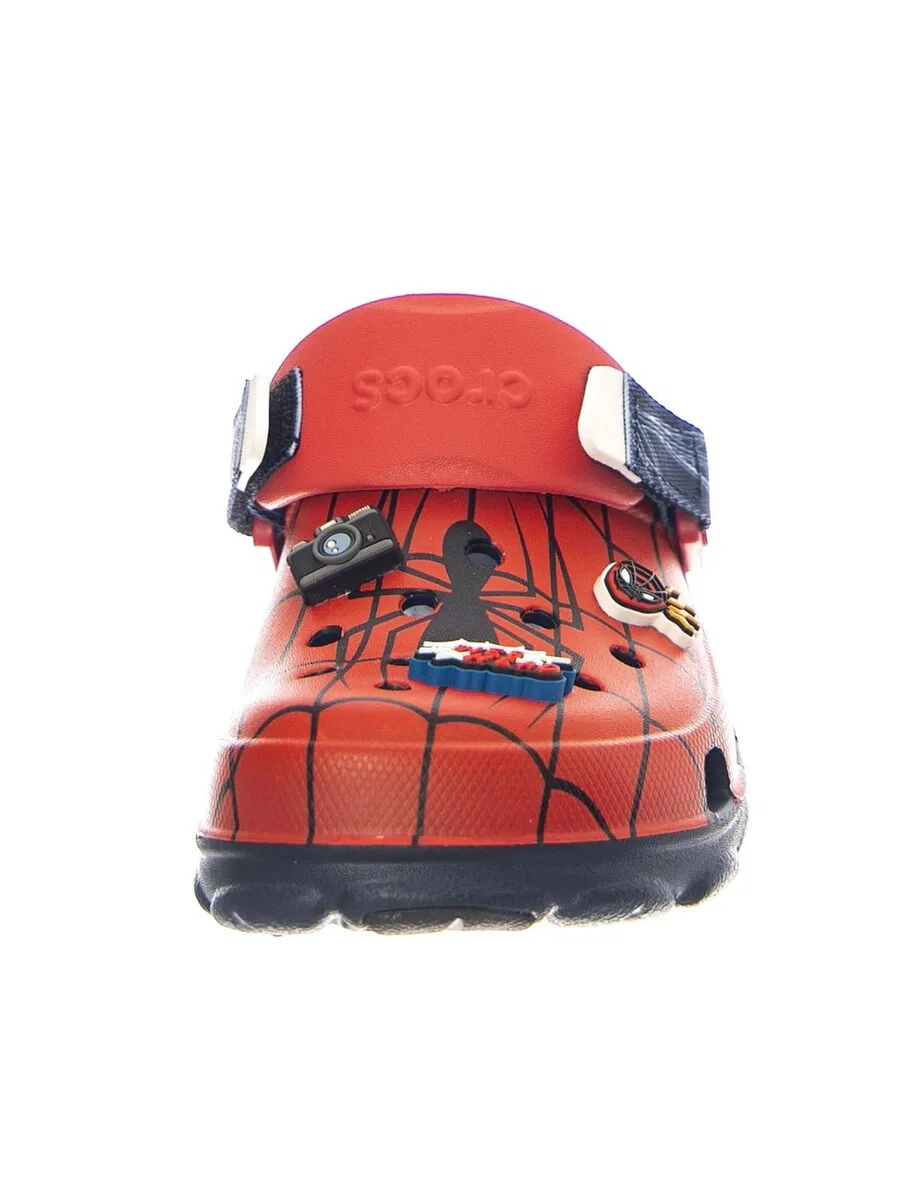 Сандалии Crocs 'Team SpiderMan AllTerrain Clg Navy' синего цвета — фото 3