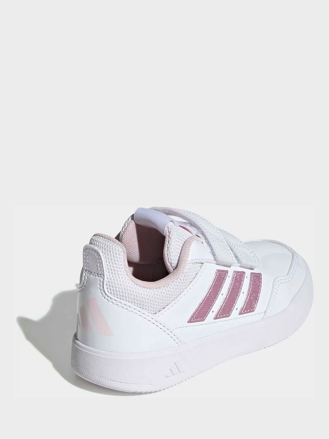 Кроссовки на липучке Tensaur Sport 3.0 adidas, бело-розовый — фото 4