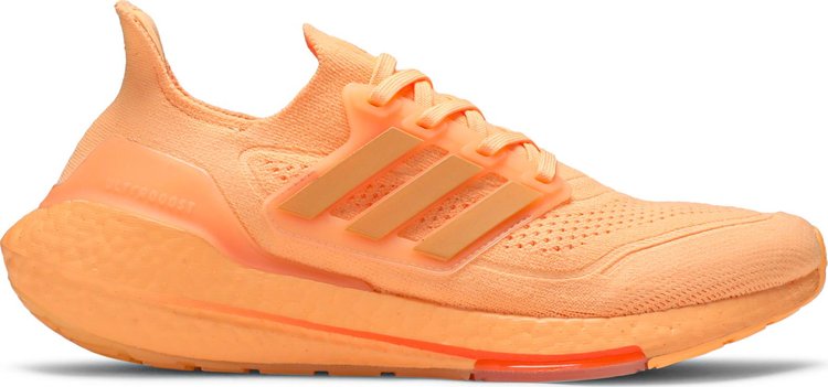 Кроссовки Adidas Wmns UltraBoost 21 'Acid Orange', оранжевый - фото