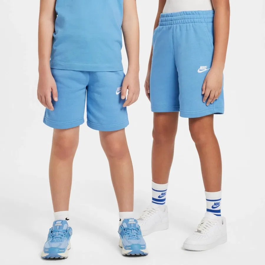 Детские спортивные шорты из футера Nike Nsw Club Ft Short, Голубой