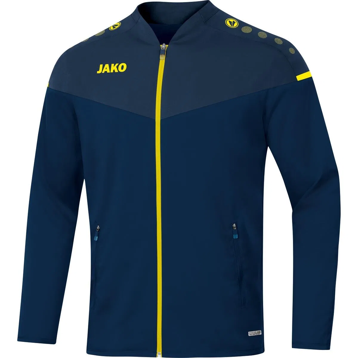 Детская презентационная куртка Champ 2.0 Jako, Dark Blue Yellow Navy — фото 2