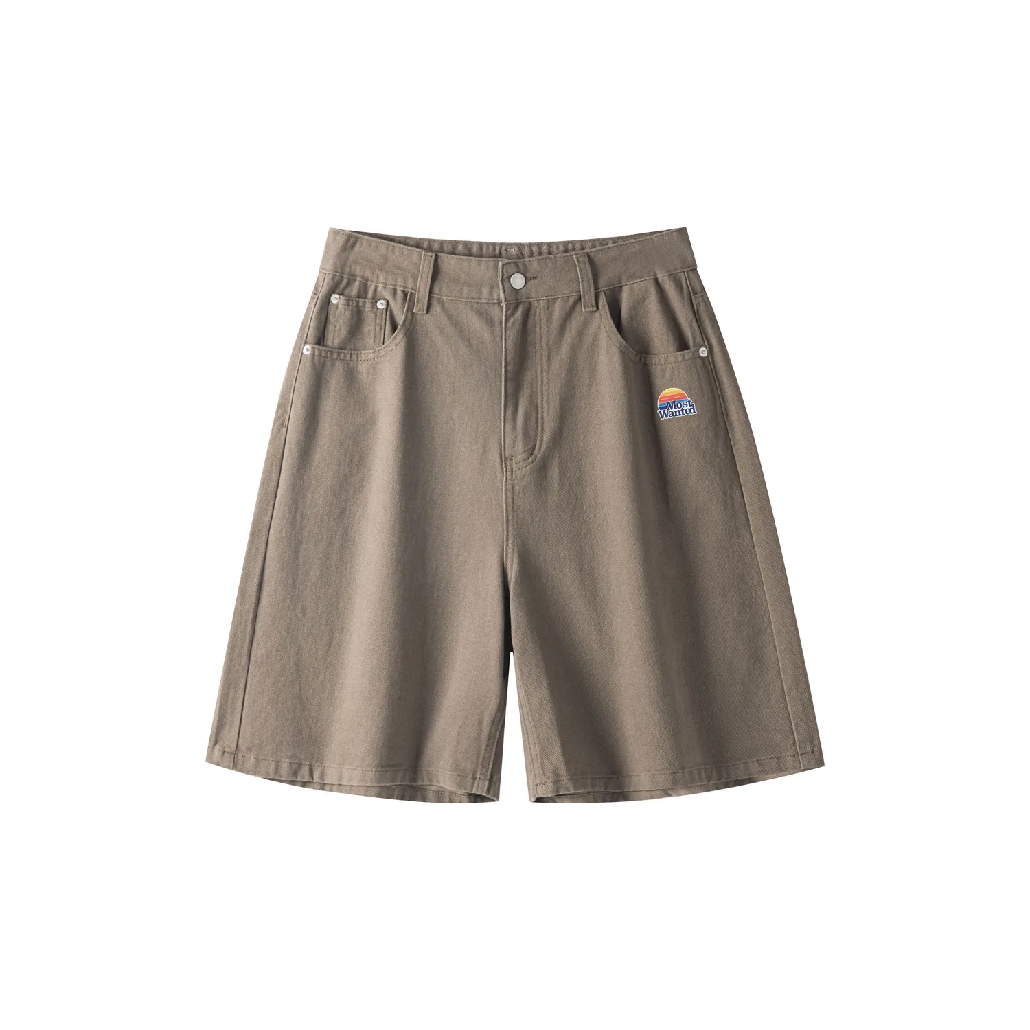 Детские джинсовые шорты Casual Denim Shorts MostwantedLab, Coffee