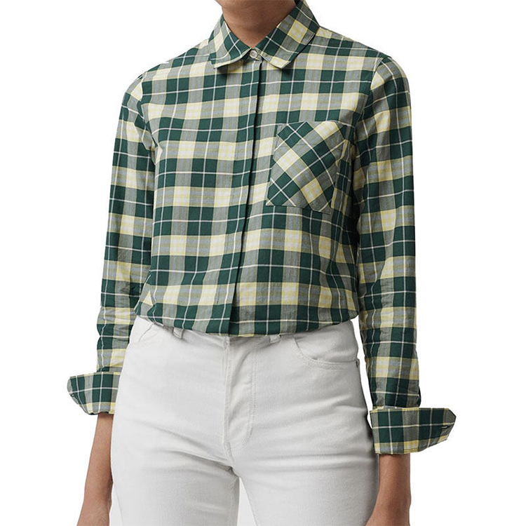 Рубашка женская Burberry Deep Cedar Green