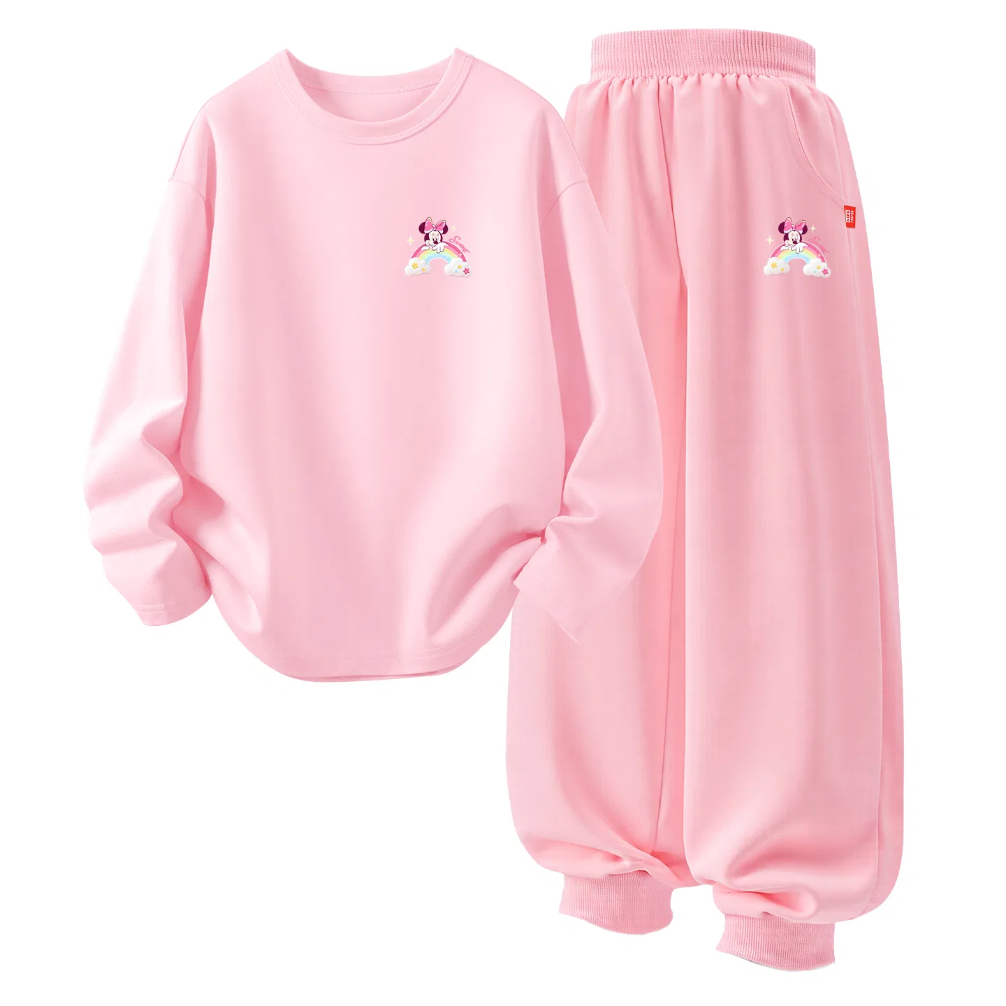Детский спортивный комплект с принтом Disney, Dido Rainbow K Light Pink+Dido Rainbow K Pink
