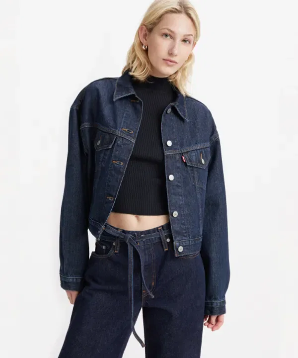 Трувер джинсовая куртка, Levis, женская — фото 2