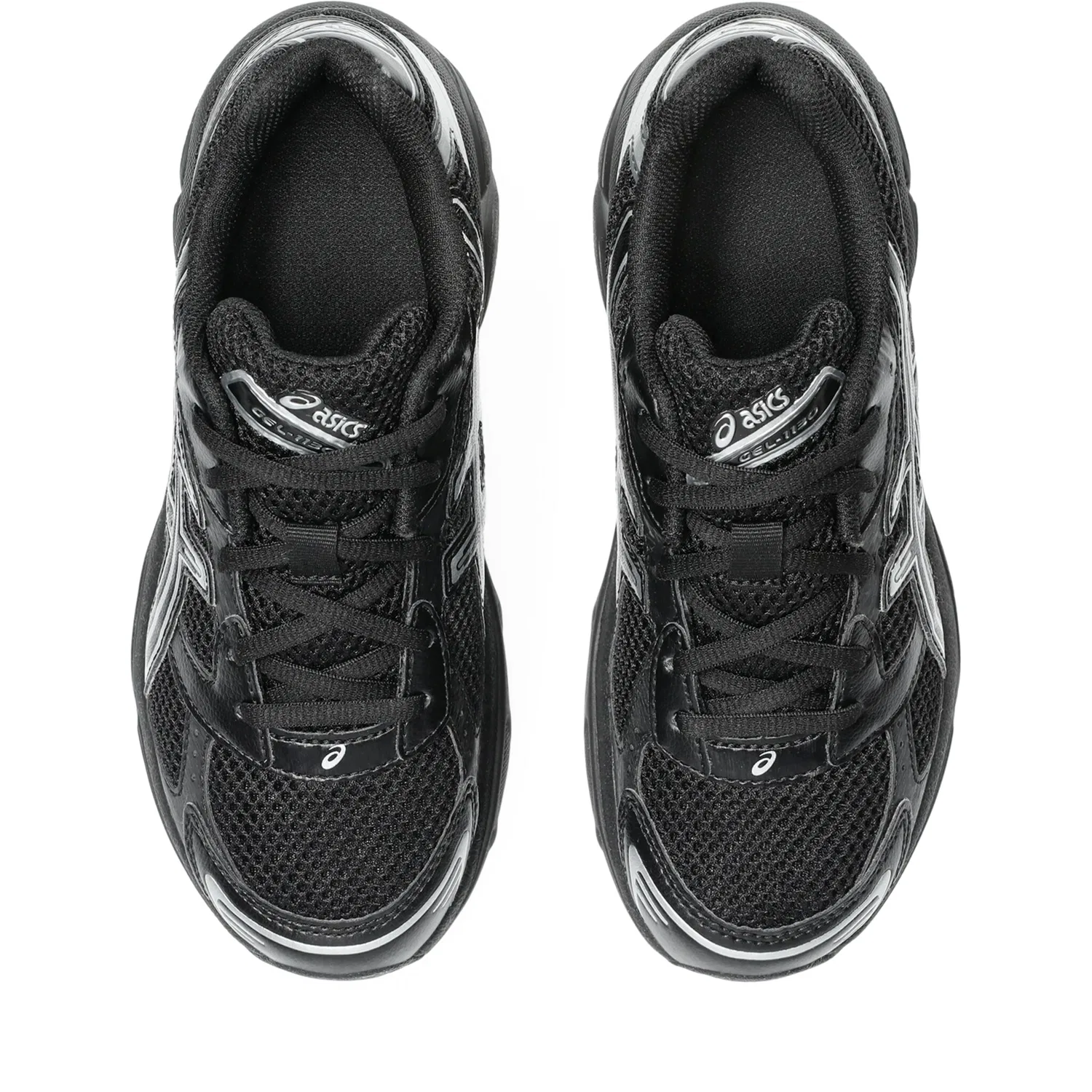 Детские кроссовки GEL-1130 ASICS SportStyle, Black/Pure Silver — фото 4