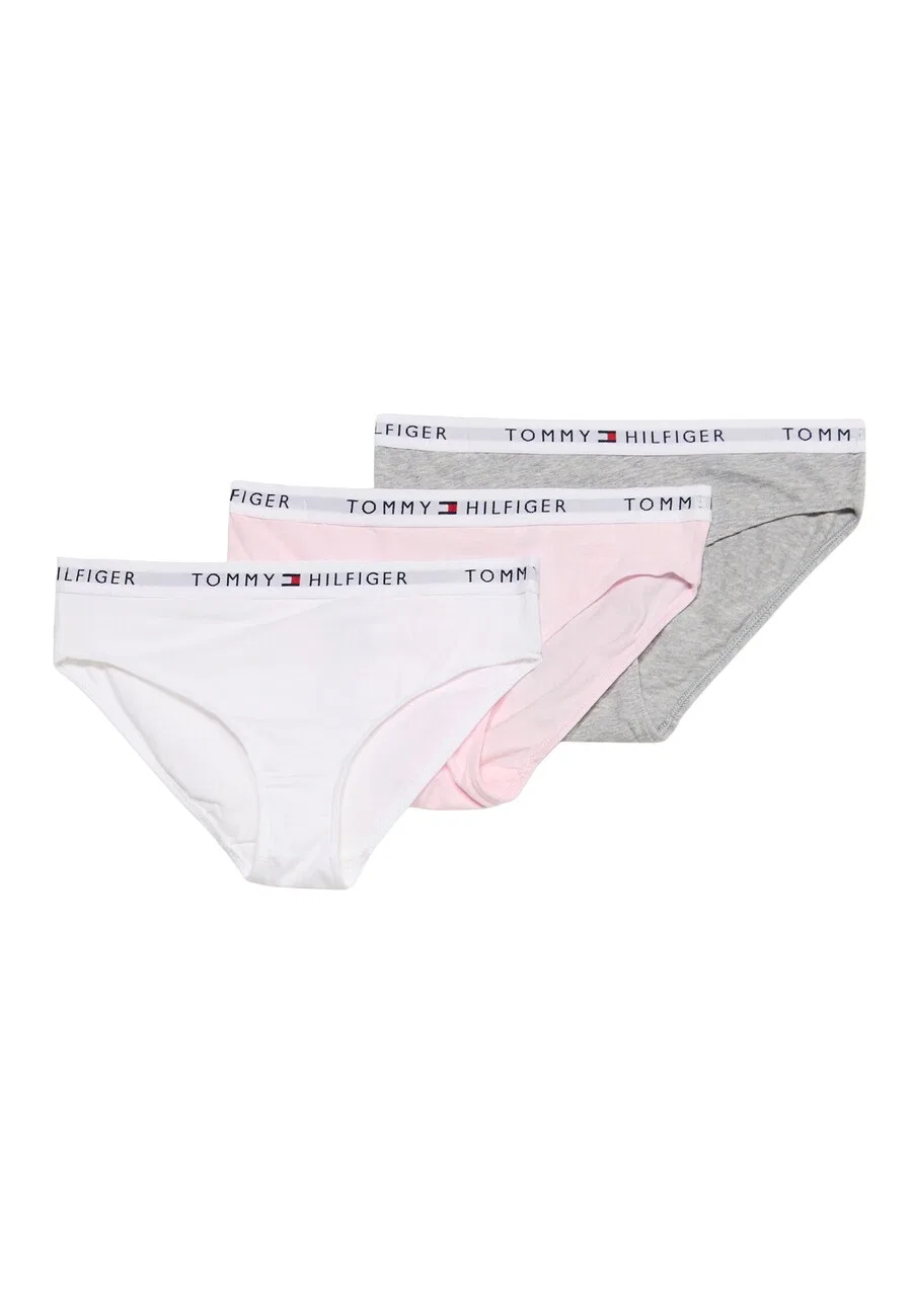 Трусы серого, розового и белого цвета Tommy Hilfiger Underwear