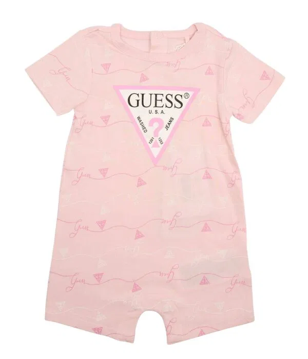 Детское боди для девочек Regular Fit Guess, Rosa Cipria