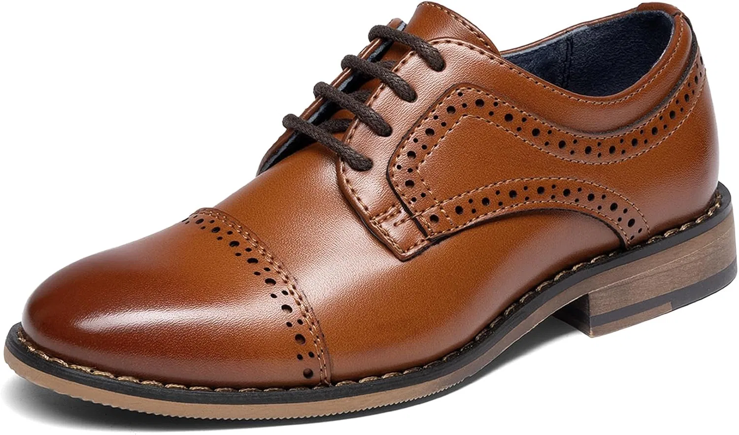 Детские оксфорды классические Bruno Marc, Brown