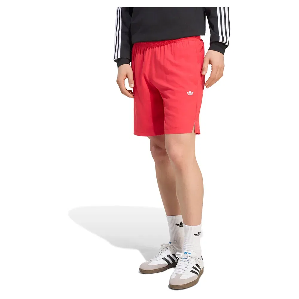 Плавки Trefoil Essentials 3 дюйма Adidas Originals, красный