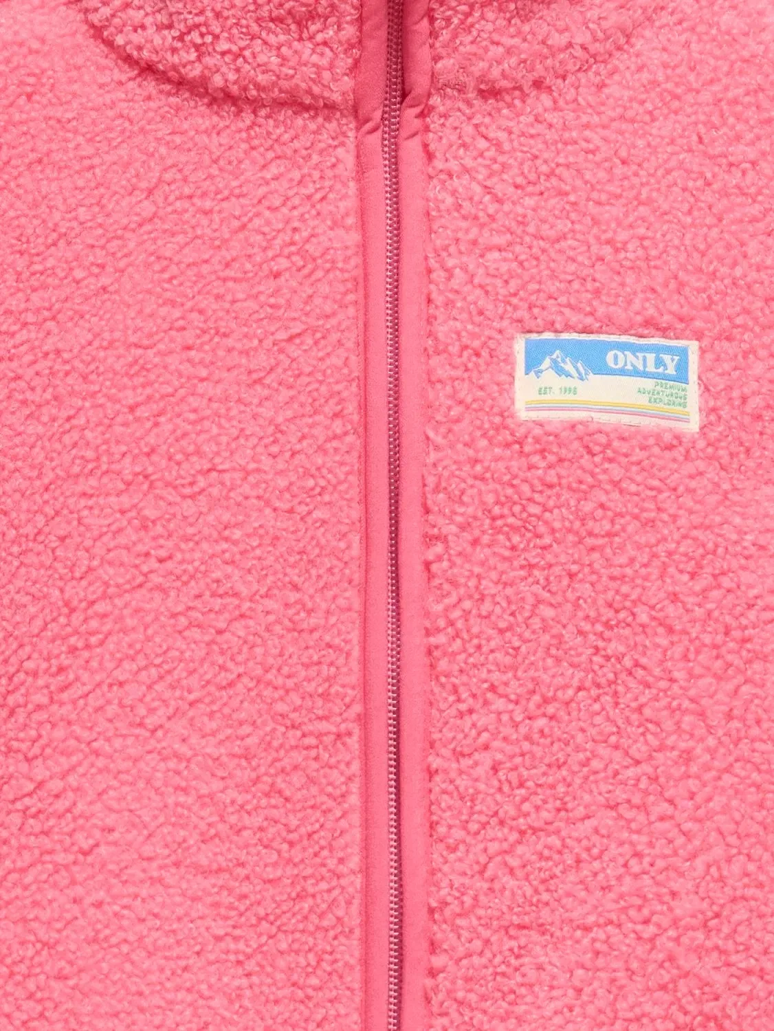 Куртка зимняя с мехом KOGEVA LIFE TEDDY JACKET Kids Only, розовый — фото 2