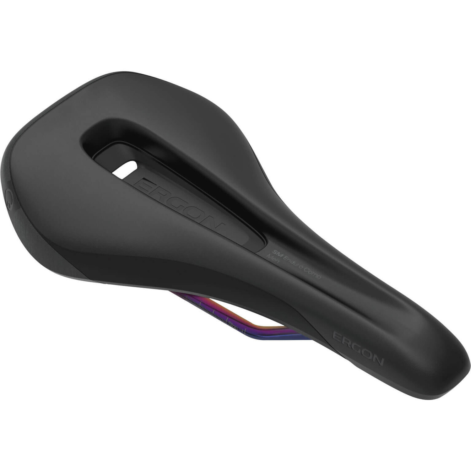 

Седло Ergon SM Enduro Comp Men M L Stealth Oilslick, черный