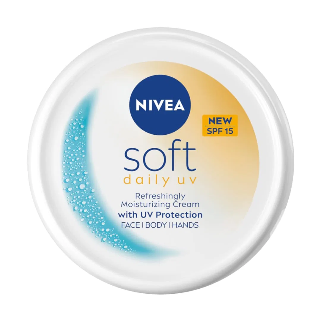 Увлажняющий крем для лица, тела и рук NIVEA Soft SPF 15, 200 мл