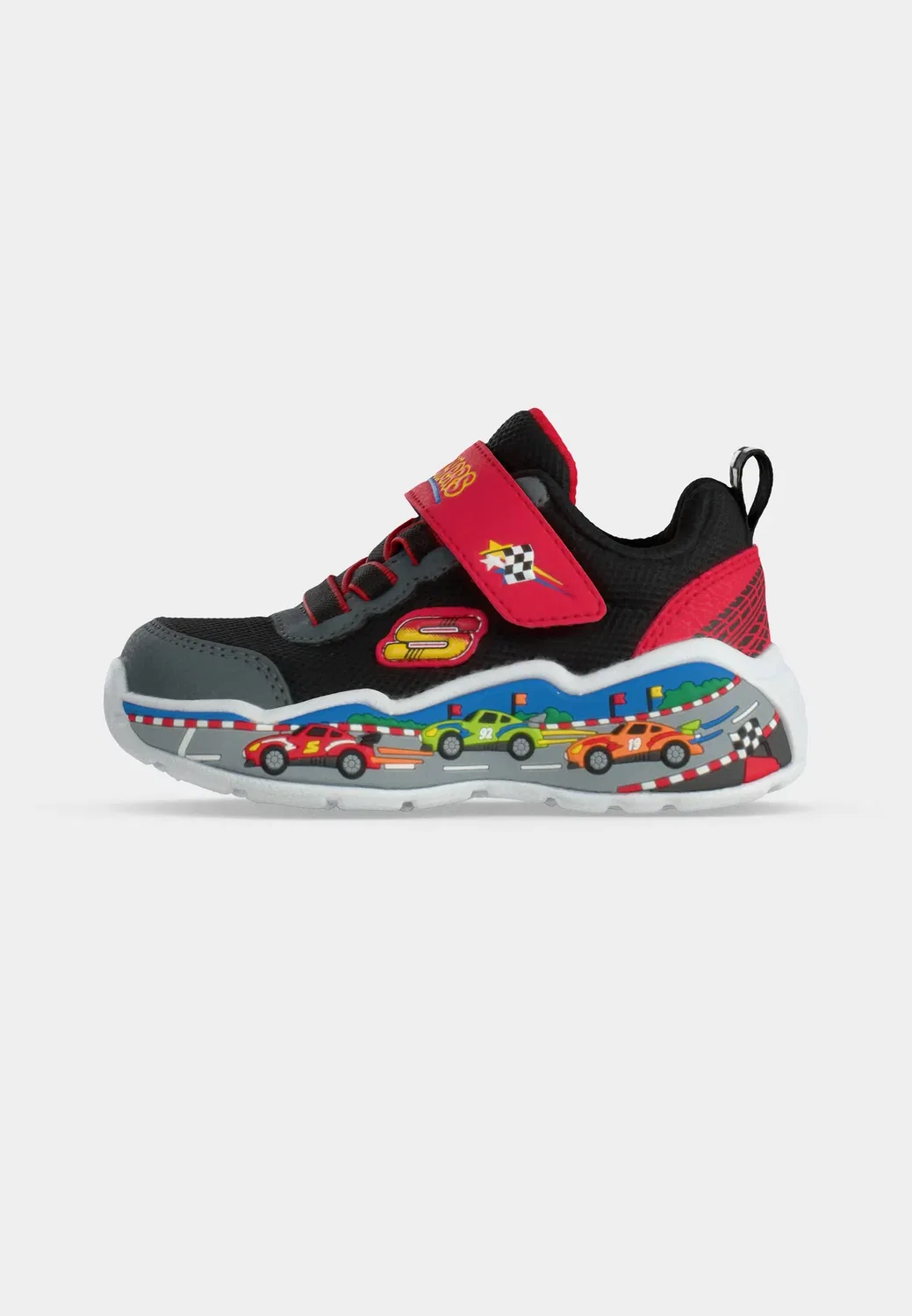 Игровая сцена - кроссовки Skechers, Black/Red/Multi-Coloured — фото 2