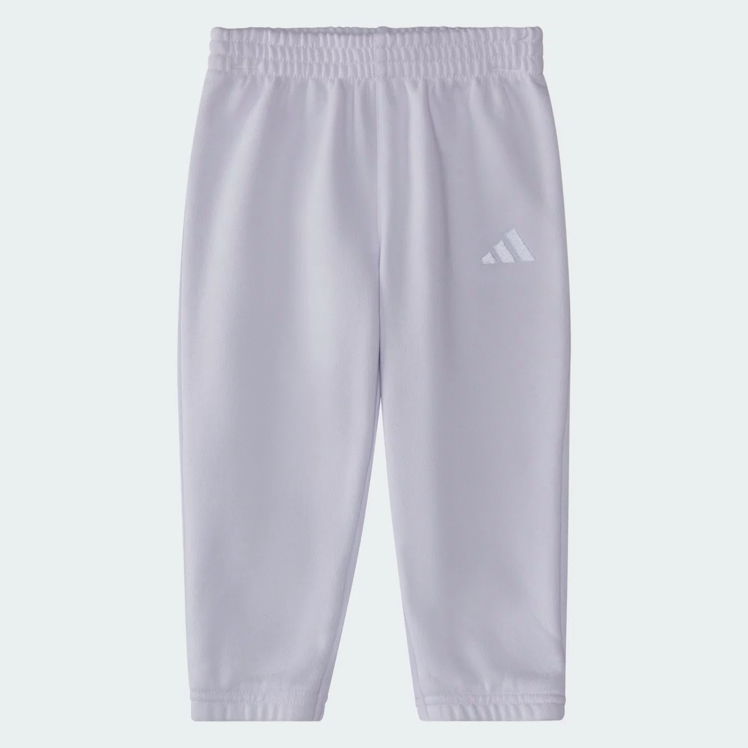 Детский комплект из двух предметов с длинным рукавом Minimal Logo Adidas Sportswear, светло-фиолетовый — фото 4