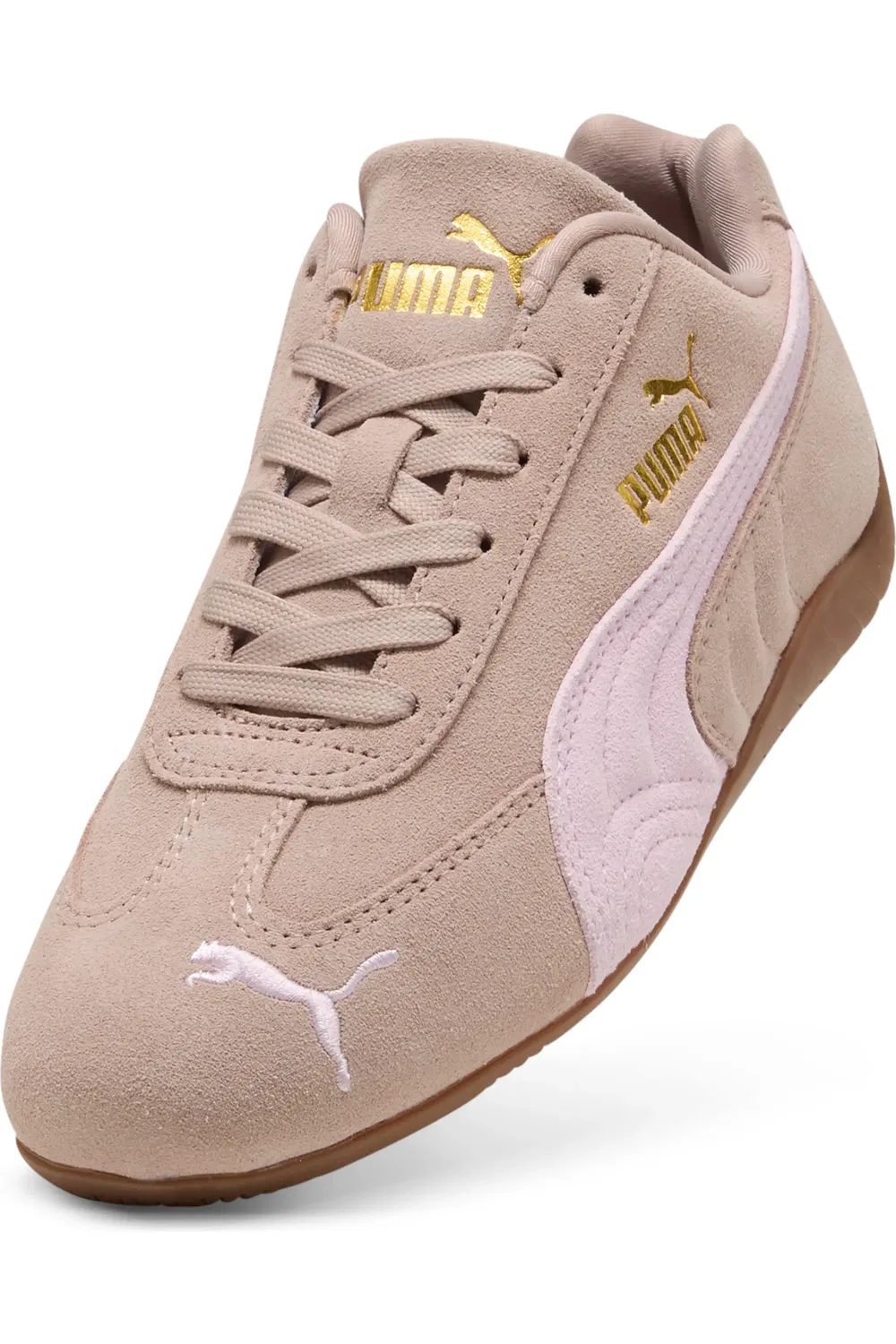 Детские кроссовки на низком профиле Speedcat OG PUMA, бежевый