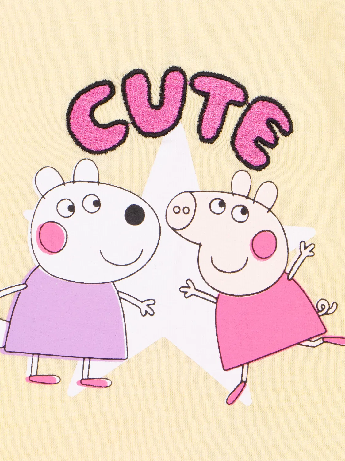 Футболка Peppa Pig Cute Character, желтый — фото 3