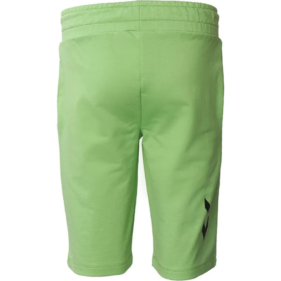 Детские спортивные шорты с принтом Regular Fit Hummel, Зеленый — фото 3