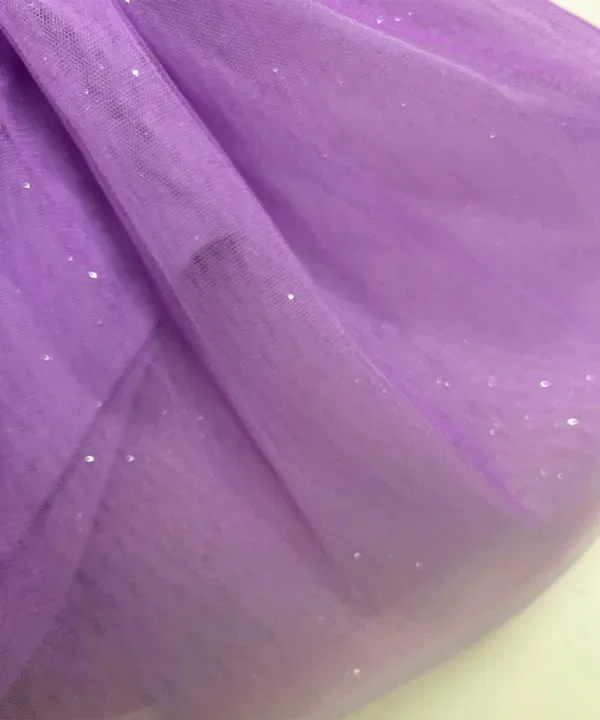 Платье-пачка Mignon tutu dress, фиолетовое, La Maison De Dodo — фото 3