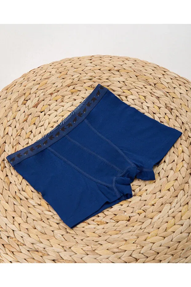 Детские трусы-боксеры для мальчиков из микро-модала Tencel modal Mutig, Navy Blue