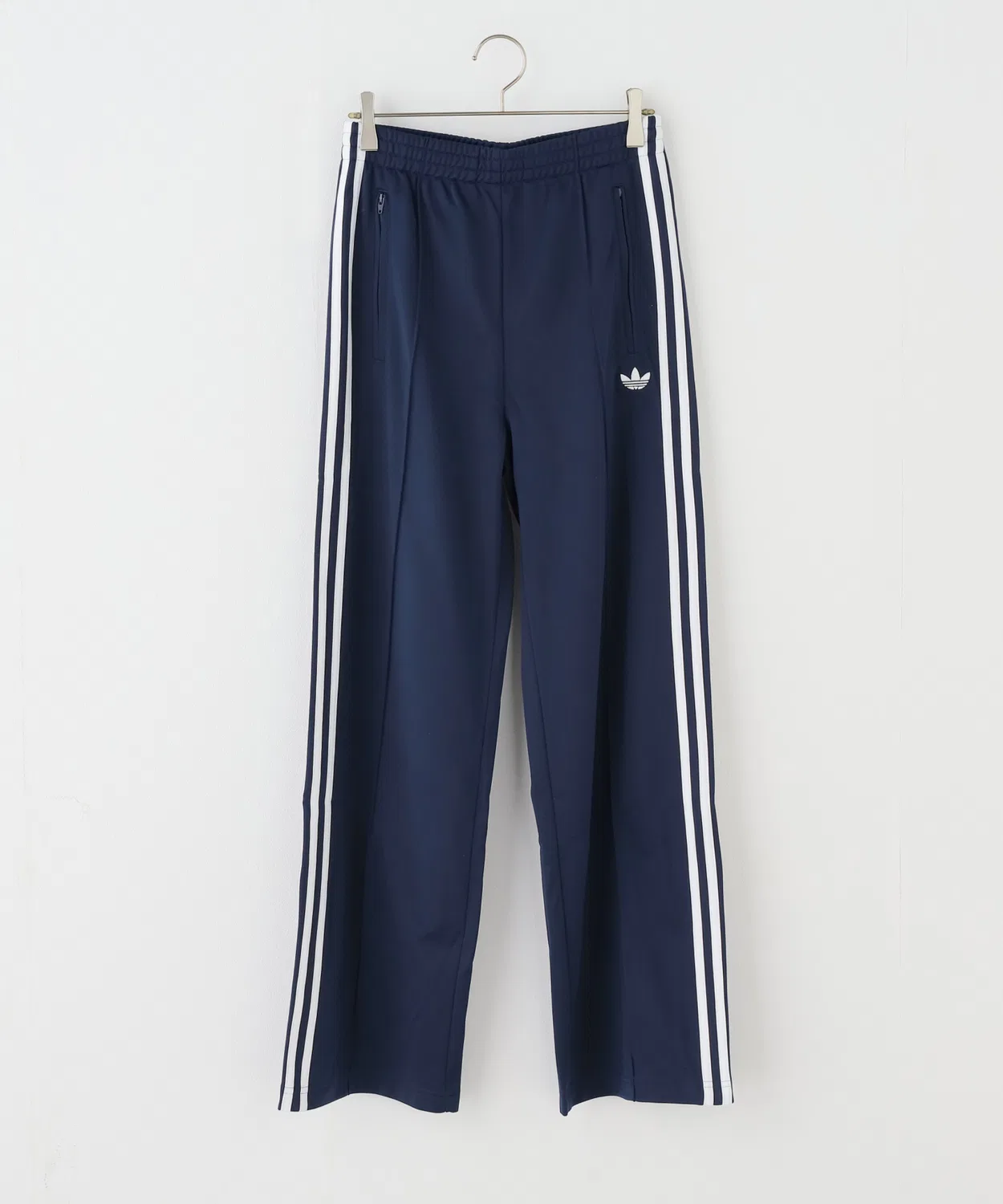 Женские спортивные брюки свободного кроя с принтом Firebird, Adidas Originals, Navy — фото 2