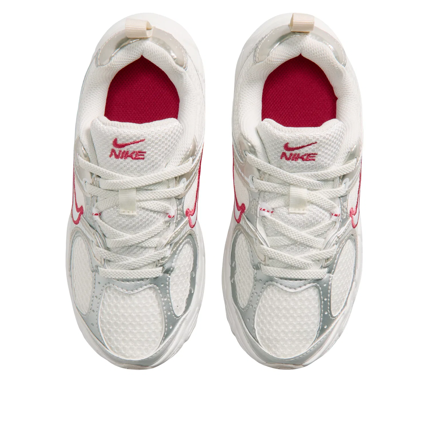 Детские кроссовки с сетчатым верхом V5 RNR 'Sail Tropical Pink' Nike, Sail/Tropical Pink/Phantom/White — фото 3