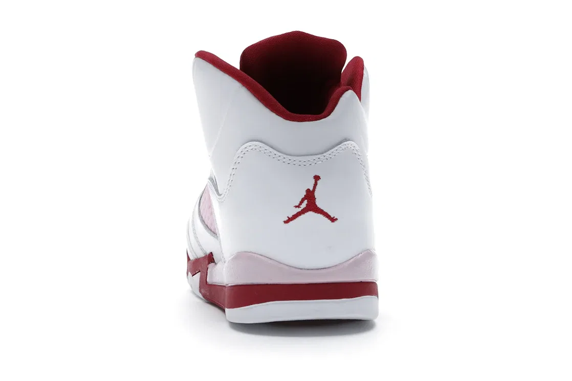 Детские кроссовки Lifestyle Jordan 5 Retro Jordan, White Pink Foam Gym Red — фото 4