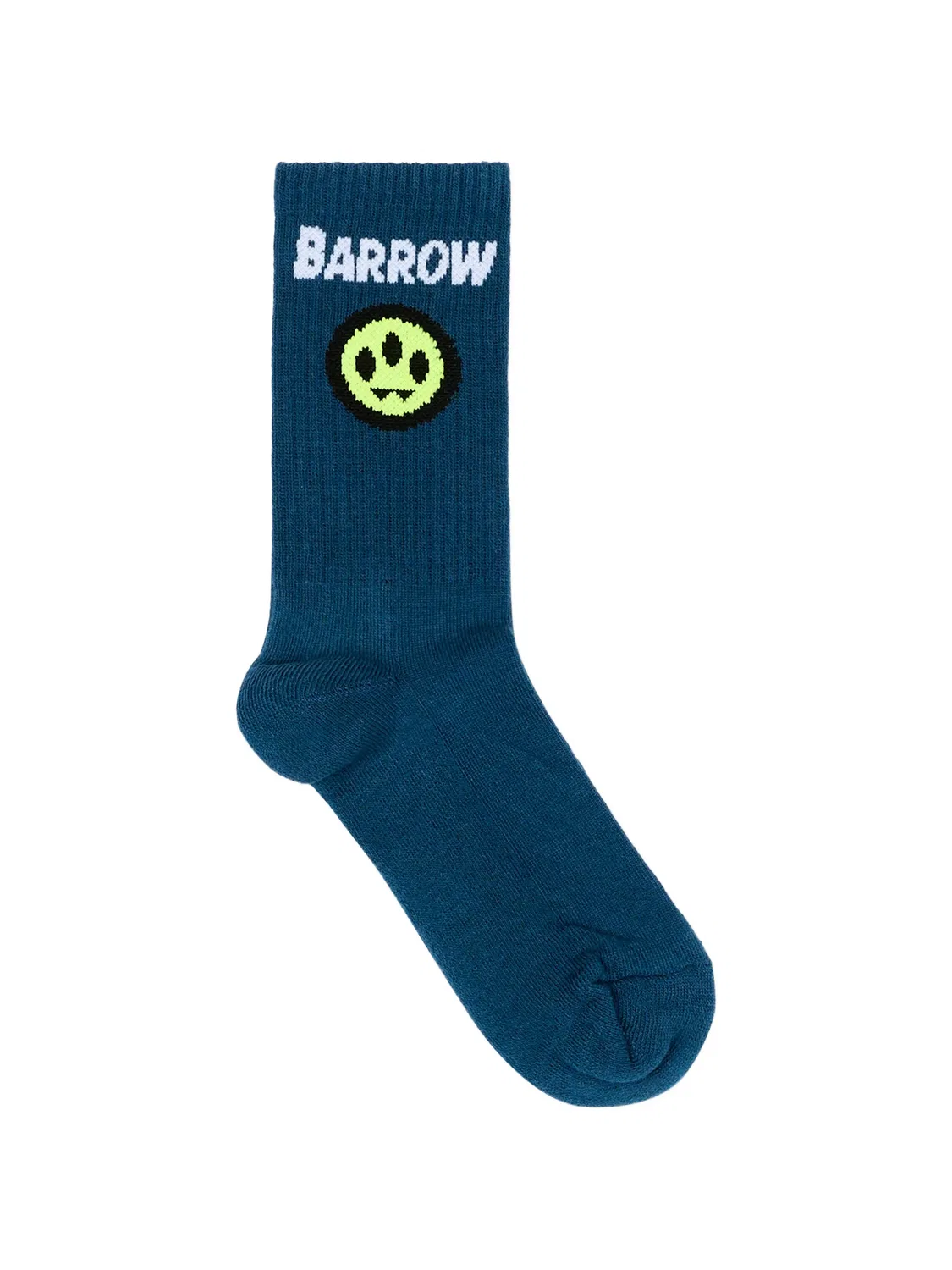 Носки с интарсией и логотипом, синие BARROW, синий