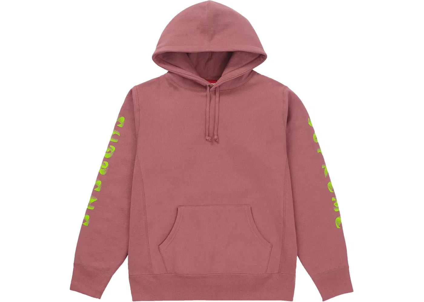 Мужская худи с капюшоном Gradient Sleeve Supreme, Dark Rose