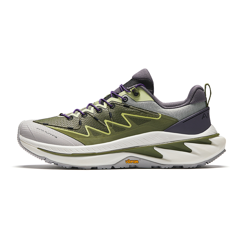 

Anta Wild PRO Амортизирующие Противоскользящие Износостойкие Дышащие Низкие Беговые Кроссовки Мужские Зеленый Фиолетовый, Луоцин Зеленый/Чернильный Виноградный Фиолетовый