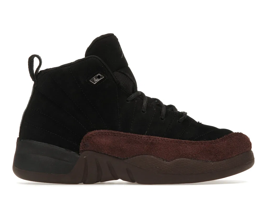 Детские кроссовки Lifestyle Jordan 12 Retro SP Jordan, Black/Black/Burgundy Crush