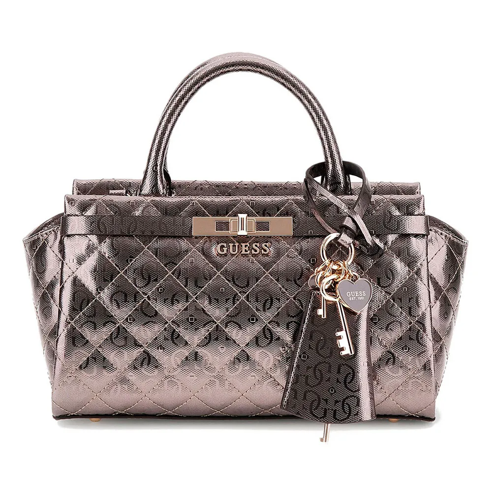 

Сумка Guess Idra Small Satchel, коричневый