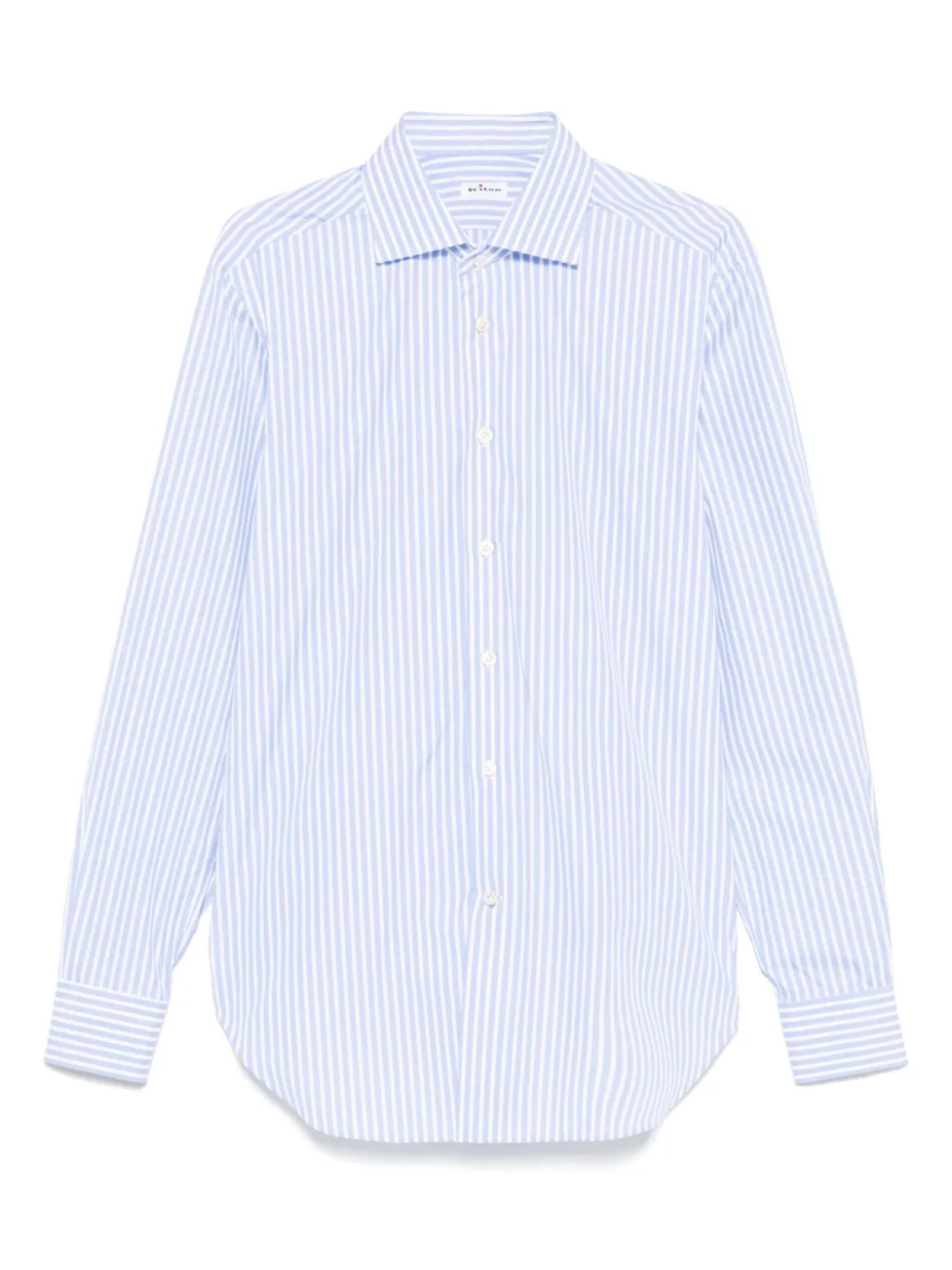 

Рубашка в полоску Kiton, синий