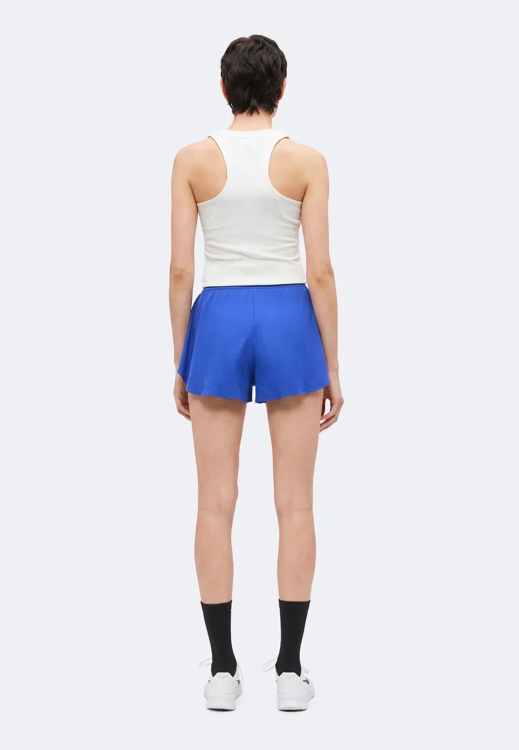 Женские теннисные шорты Nikecourt Ace Advantage - спортивные шорты Nike Performance, Old Royal/White — фото 3