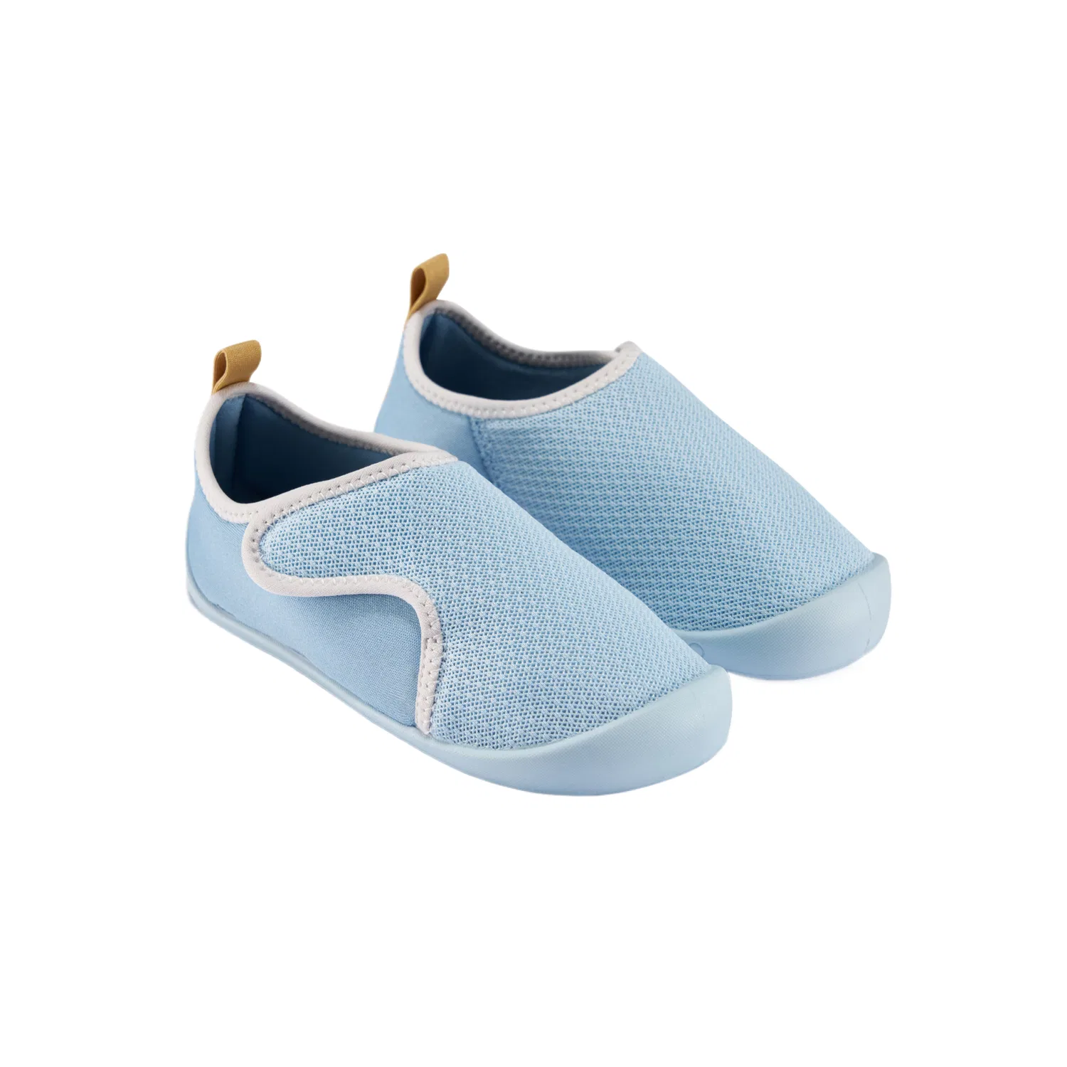 Детские кроссовки с текстильным верхом Toddler Shoes DECATHLON, Dream Blue/Washed Denim Blue — фото 4