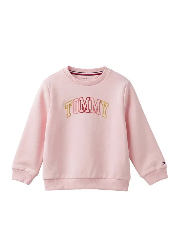 Свитшот с вышивкой Unisex Tommy Hilfiger Rosa, розовый