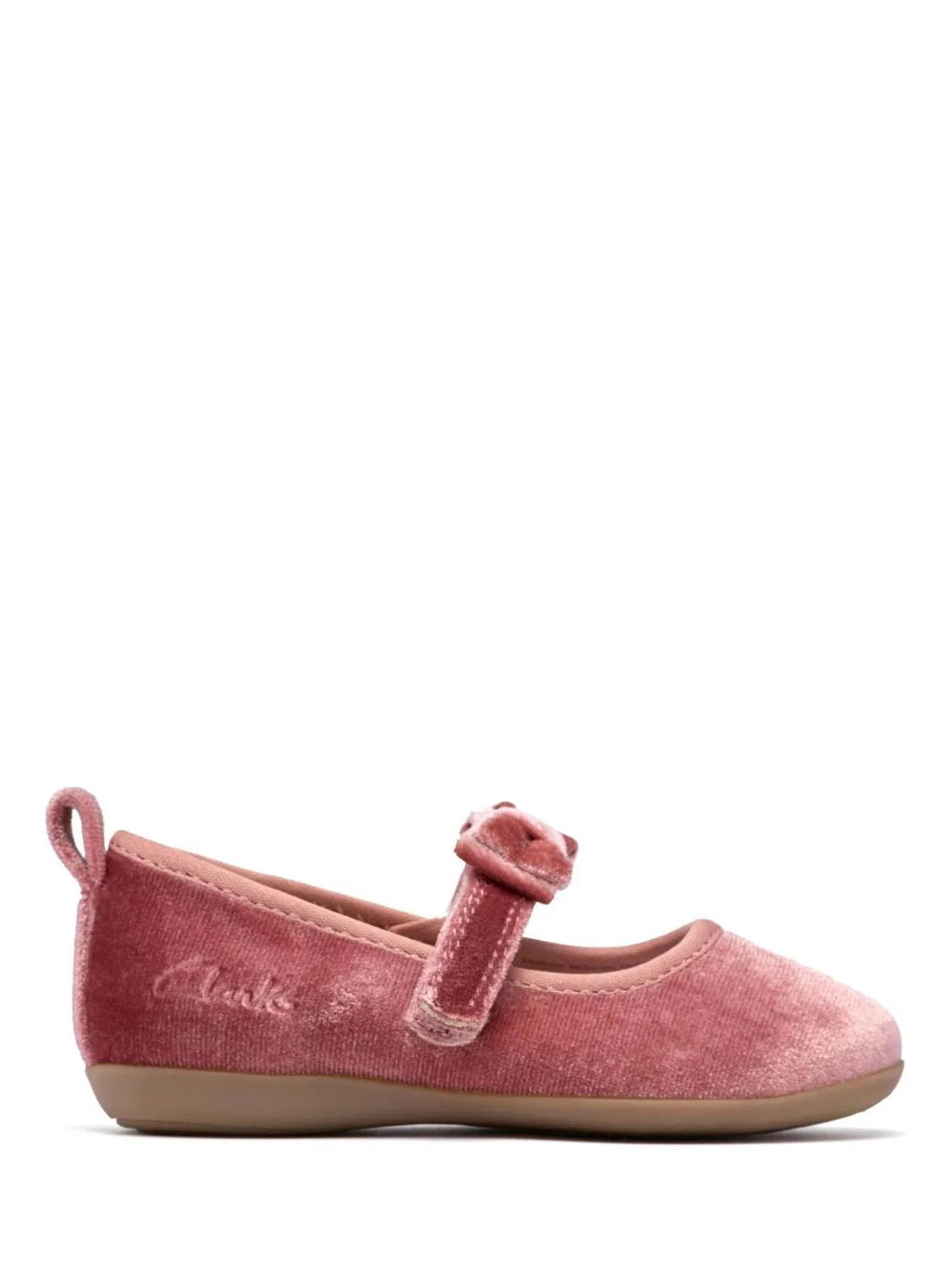Туфли балетки Clarks Charm Bow T., розовые, для девочек