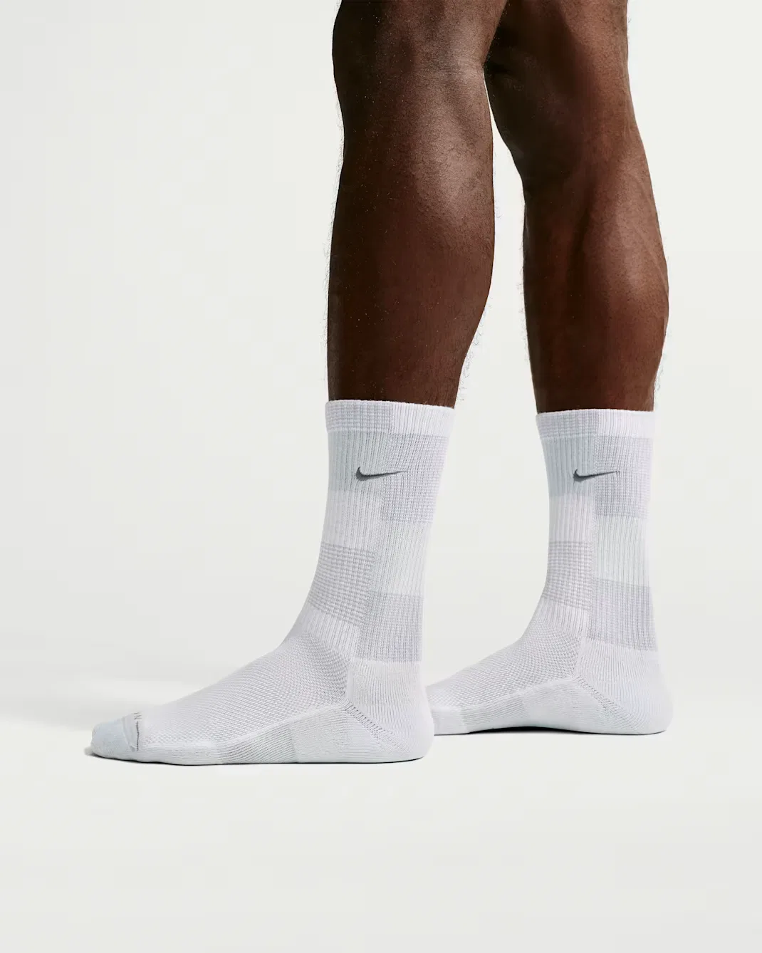 Носки средней высоты (1 пара) Nike Everyday Elevated, White/Photon Dust/Light Smoke Grey/Smoke Grey